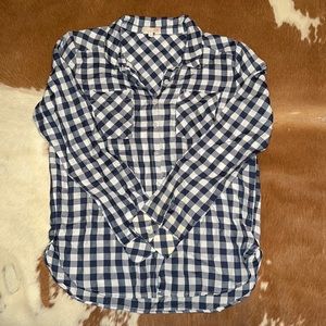 Gianni Bini plaid button down